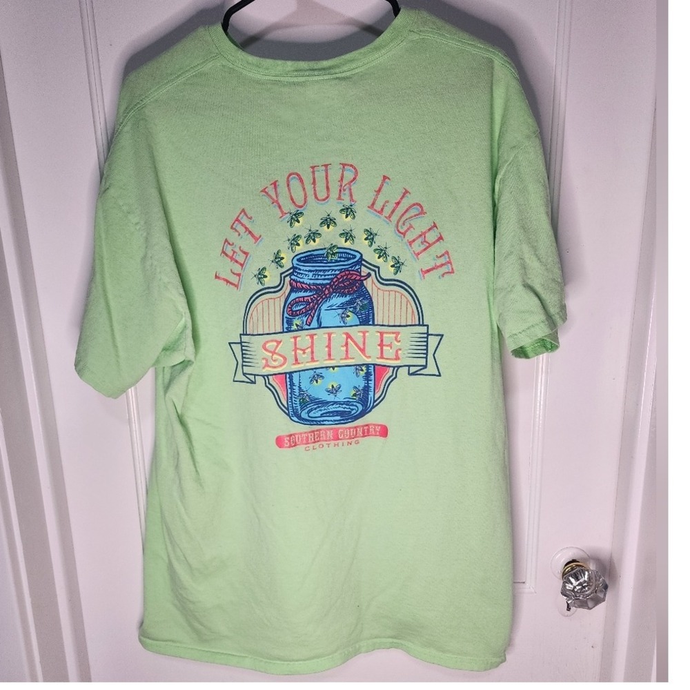 Let your light‎ Shine Southern County Summer Shirt Men's XL